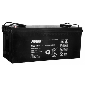 Akumulator NERBO NBC 193-12i (12V 193Ah)