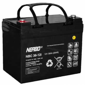 Akumulator NERBO NBC 36-12i (12V 36Ah)
