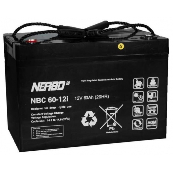 Akumulator NERBO NBC 60-12i (12V 60Ah)